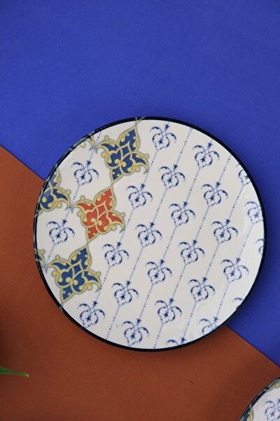 Tabak Evi Porselen Audrey Pasta Takımı 20 CM 4 Kişilik 4 Parça TVL4PTPRS1211