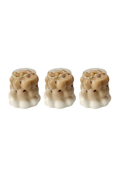 Kitchen Design Lab Borosilikat Üzüm Şekilli Cam Bubble Bardak 300 ML 3 Adet - 2431