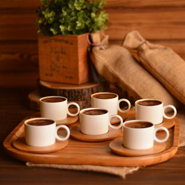 Bambum Mocha Kare Tepsi