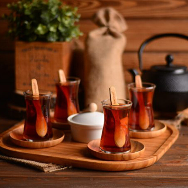 Bambum Mocha Kare Tepsi