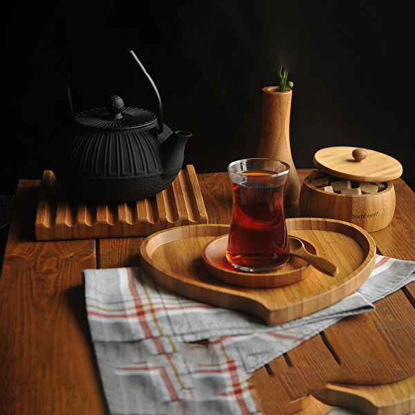 Bambum Amor Kalp Tepsi Küçük