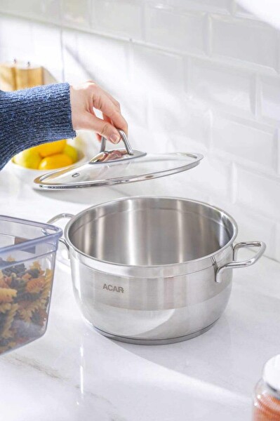 Acar Karat 20 CM Derin Çelik Tencere