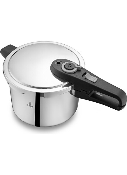 Emsan Fast Cooker Çift Emniyetli Düdüklü Tencere 6 LT