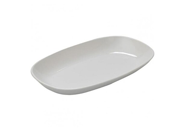 Emr Melamin Kayık Tabak - 6'lı Kayık Tabağı 32.5 CM Kırılmaz Melamin