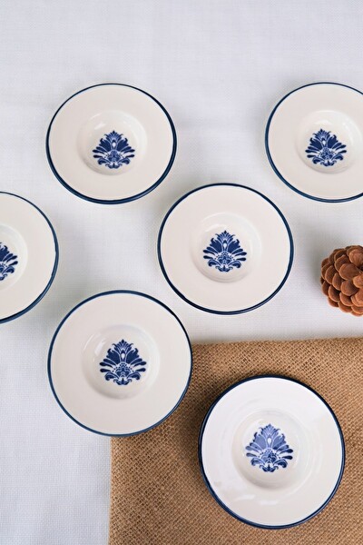 Tabak Evi Porselen Stella Çay Tabağı Seti 12cm 6 Parça BNS6CTPRS1214