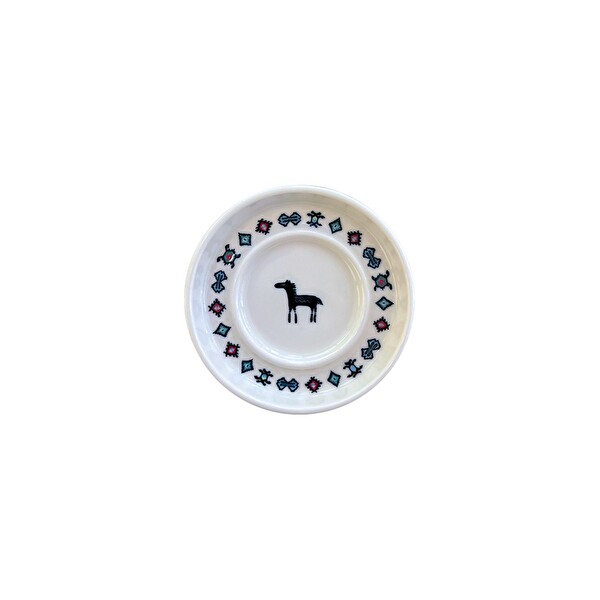 Porser Porselen Hitit Sefa Çay Tabağı Takımı 10 CM 6 Parça BNS6CTPRS1237