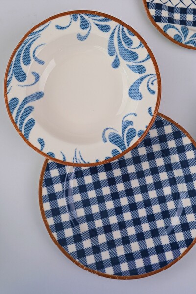 Tabak Evi Porselen Lindy Yemek Takımı 6 Kişilik 24 Parça BNS24YKPRS1216