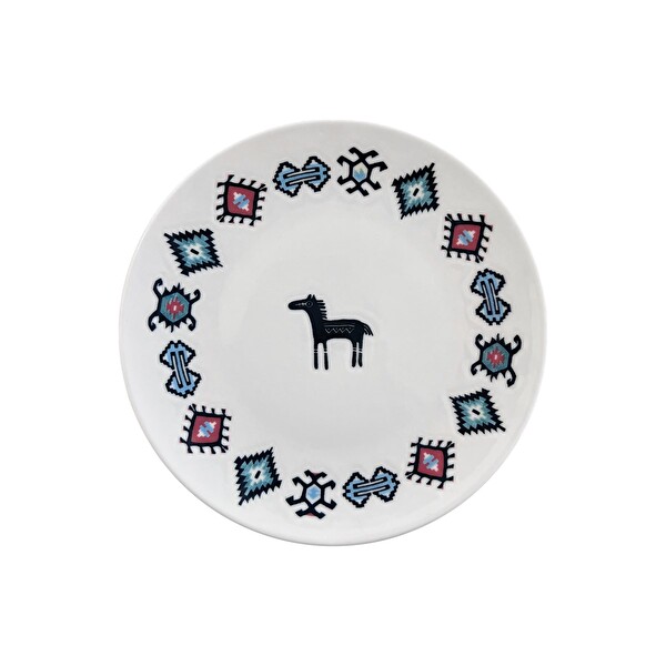 Porser Porselen Hitit Servis Tabağı Takımı 26 CM 6 Parça TVL6SRVPRS1241