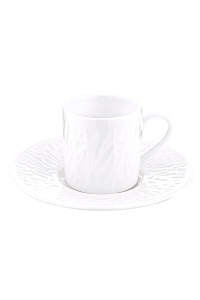 Bambum Lara Porselen Fincan Takımı Seti 6 Kişilik 12 Parça