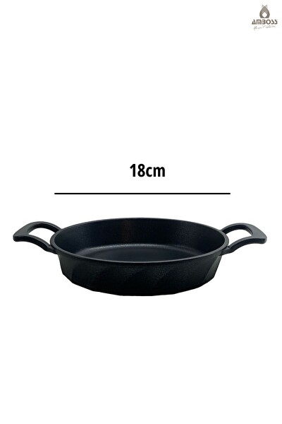 Amboss Vento Yanmaz Yapışmaz Titanyum Kaplama Sahan Omlet Tava 18 CM