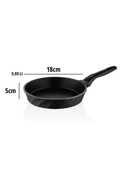 Amboss Vento Döküm Titanyum Kaplama Tava 18x5 CM