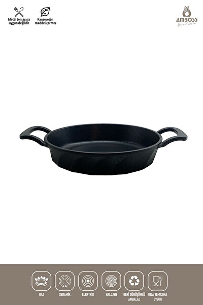 Amboss Vento Yanmaz Yapışmaz Titanyum Kaplama Sahan Omlet Tava 20 CM