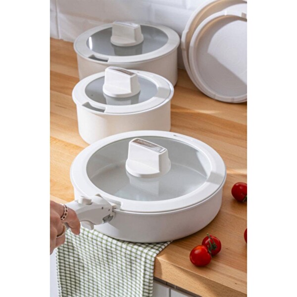 Acar Ultimate Pro 9 Parça Döküm Tencere Seti Pişir Sakla BFT-05945