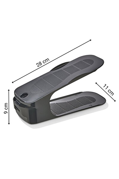 Mithra Life 8 Adet Ayarlanabilir Ayakkabı Rampası Düzenleyici Dolap İçi Organizer MIT1227