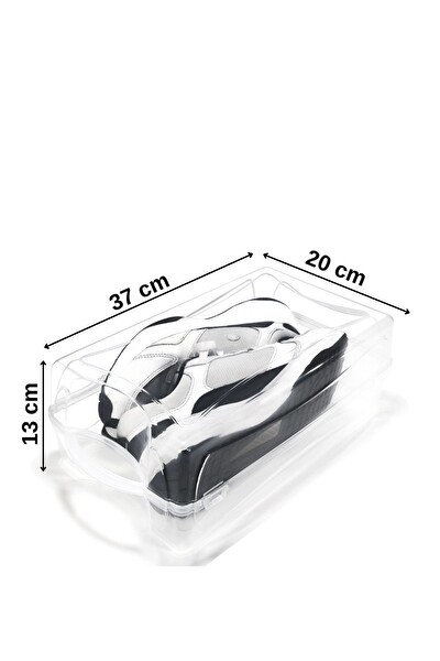 Mithra Life 10 Adet Şeffaf Erkek Kadın Ayakkabı Saklama Kutusu MIT1231