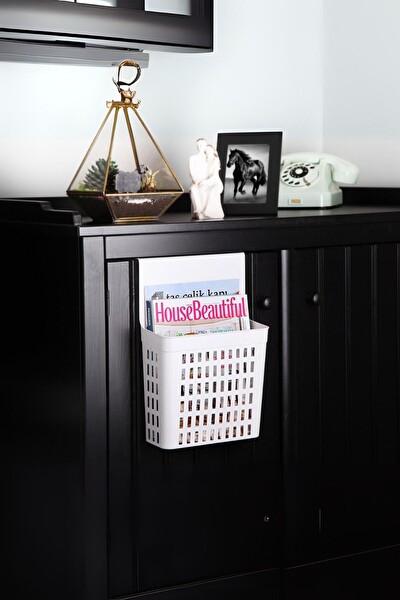 Mithra Life Beyaz Dolap İçi Askılı Düzenleyici Organizer Raf MIT1241