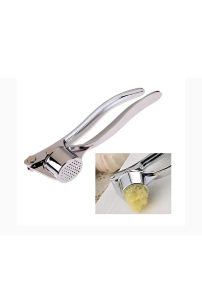 Kitchen Design Lab Paslanmaz Çelik Hamur Kesme Ruleti Büyük Boy ve Paslanmaz Çelik Pratik Sarımsak Ezeceği