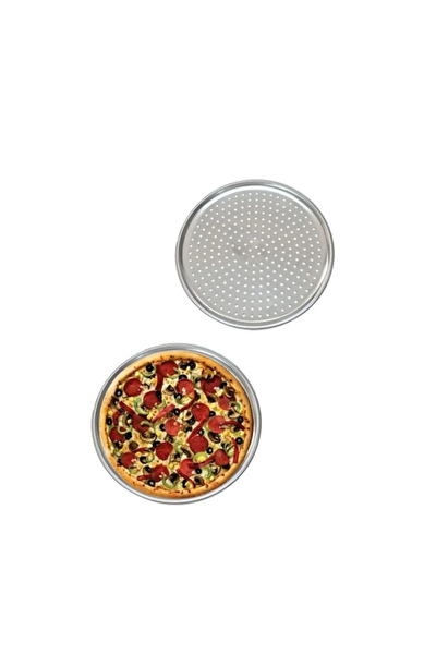 Kitchen Design Lab Gri Hamur Açma Matı 45 X 65 CM 36 CM Pizza Tepsisi Ve Ahşap Uzun Saplı Hamur ve Pizza Kesici