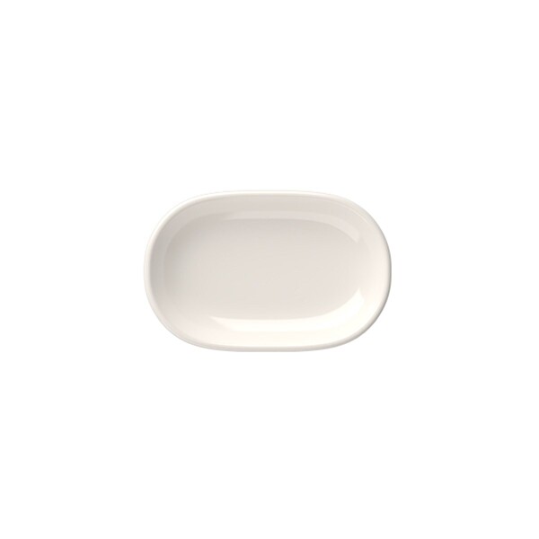 Tabak Evi Porselen Magnus 13.50x8.50x2.50 CM 4'lü Oval Kayık Tabak