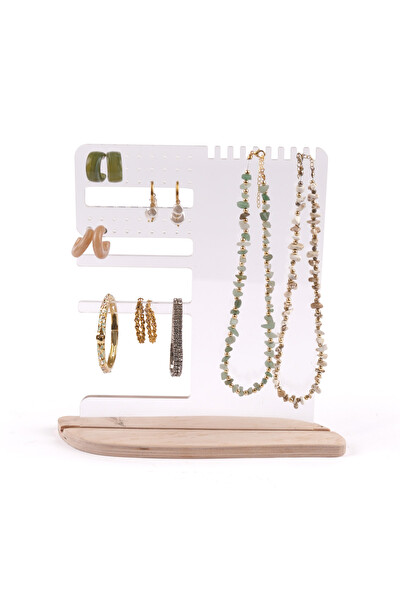 Pikas Modern Dekoratif Pleksi Çok Amaçlı Takı Aksesuar Standı