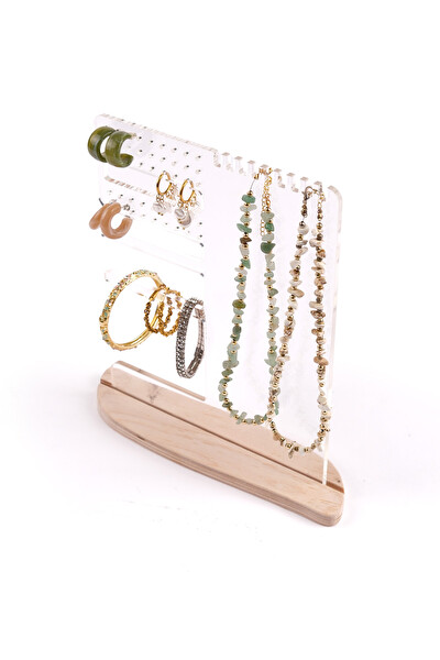 Pikas Modern Dekoratif Pleksi Çok Amaçlı Takı Aksesuar Standı