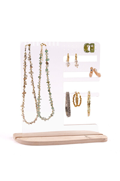 Pikas Modern Dekoratif Pleksi Çok Amaçlı Takı Aksesuar Standı