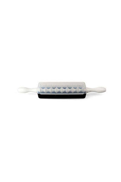 Kitchen Design Lab 2'li Set 45x65 cm Silikon Hamur Açma Matı ve 9 Bıçaklı Mantımatik