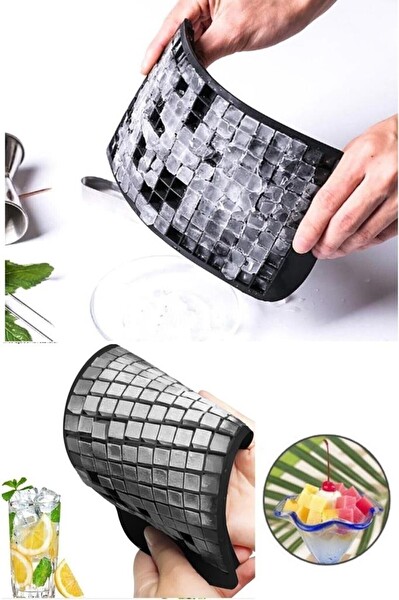 Mithra Life 160'lı Mini Küp Şekilli Silikon Buzluk - Çok Renkli