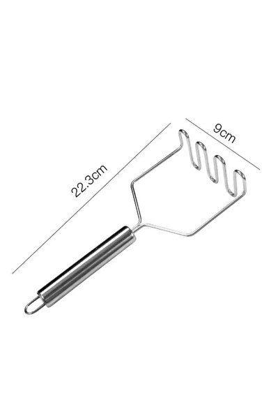 Mithra Life Paslanmaz Çelik Patates Ezici