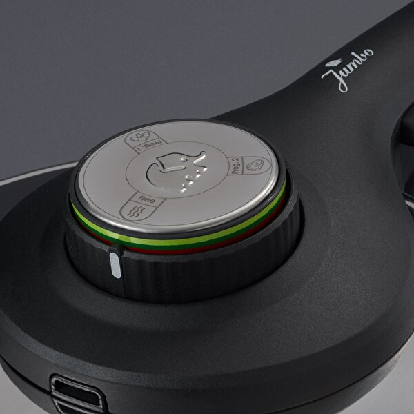 Jumbo 1000245471001 Prime Master 4 - 6 L Çelik 2 Parça Düdüklü Tencere Seti