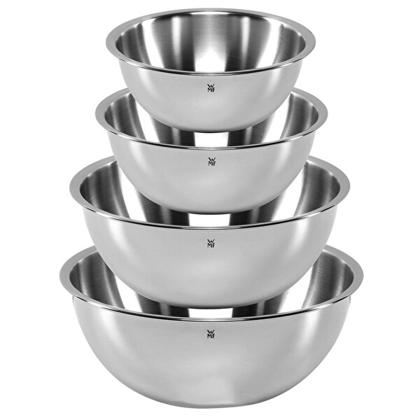 WMF 3201000121 4 Parça Çelik Mutfak Kasesi Seti