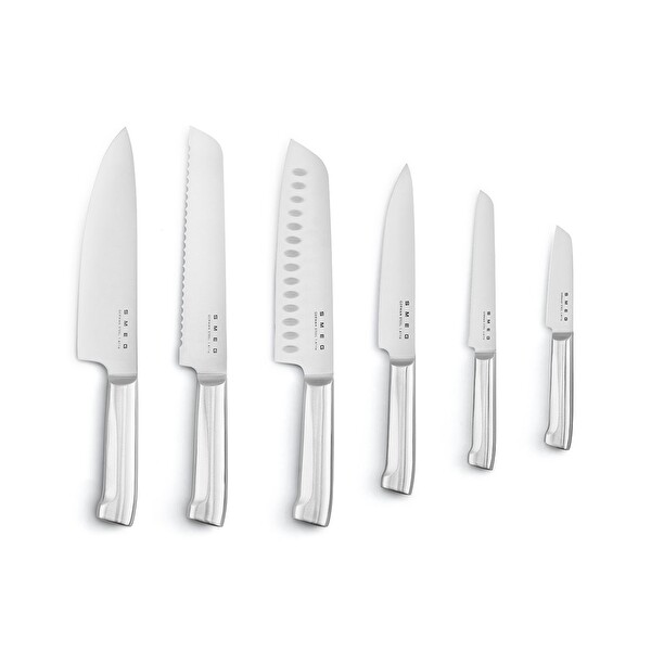 Smeg KBSF02WH Beyaz 6 Bıçaklı Set