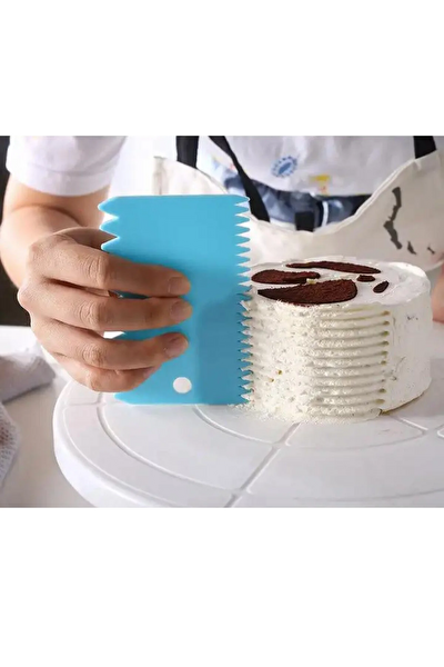 Kitchen Design Lab 45x65 CM Silikon Hamur Açma Matı Çelik Un Eleği Ve Hamur Şekillendirme Seti 3 Lü