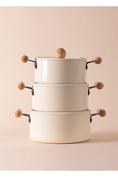 The Mia Cucina 24 CM Seramik Derin Tencere