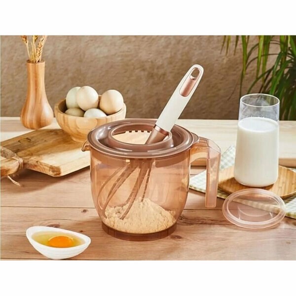 Technow VP-023 2200 ML Kumsal Kapaklı Çırpma Mikser Kabı