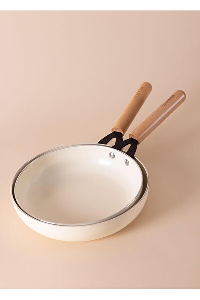 The Mia Cucina 26 CM Seramik Kaplama Tava - İndüksiyonlu Ocaklara Uyumlu