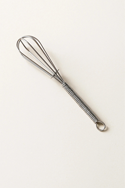 Kitchen Design Lab Çelik Metal Yaylı 12 CM Küçük Boy Çok Amaçlı Çırpıcı