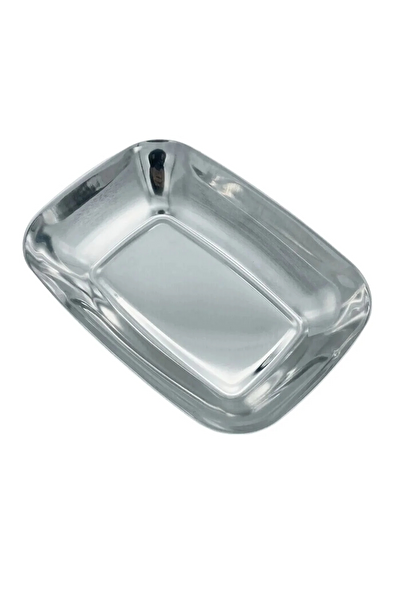 Kitchen Design Lab Paslanmaz Çelik Kayık Tabak Kase 17 CM 2 Adet Büyük Boy