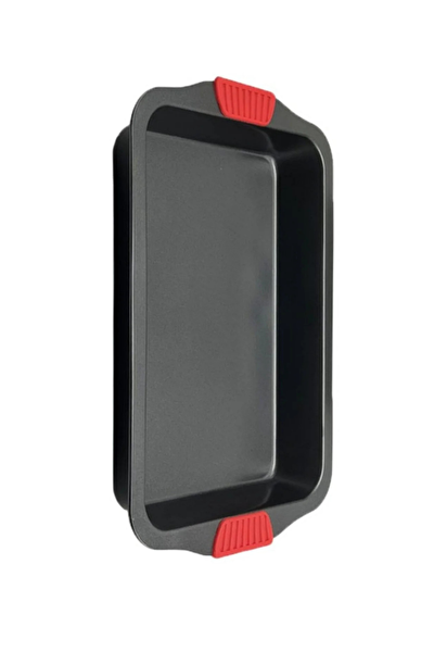 Kitchen Design Lab Karbon Siyah Çelik Orta ve Büyük Boy Fırın Tepsisi 24 x 40 x 7 CM - 2 Adet