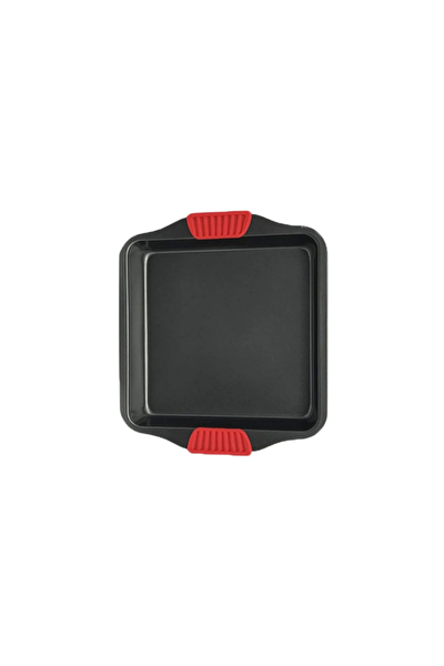 Kitchen Design Lab Karbon Siyah Çelik Orta Boy Fırın Tepsisi 24 x 30 x 7 CM - 1 Adet