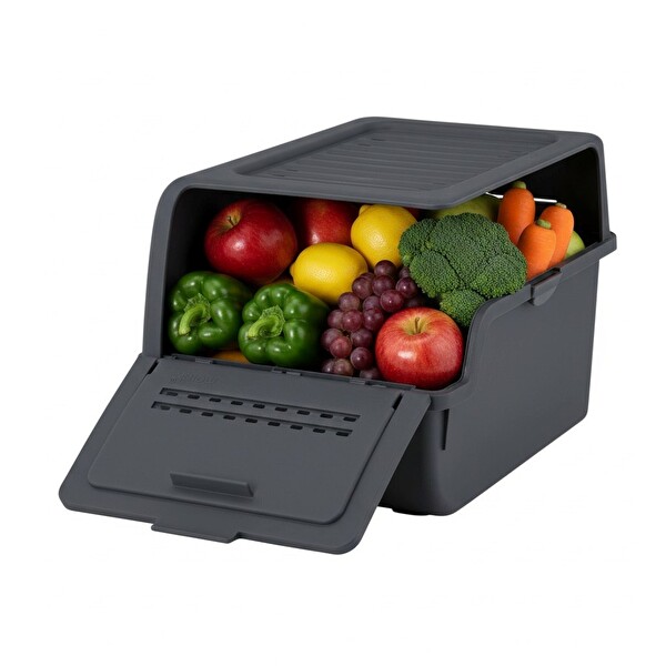 Technow Motek MT-40 S-Box 8 Litre Çok Amaçlı Organizer Düzenleyici Antrasit 1 Adet