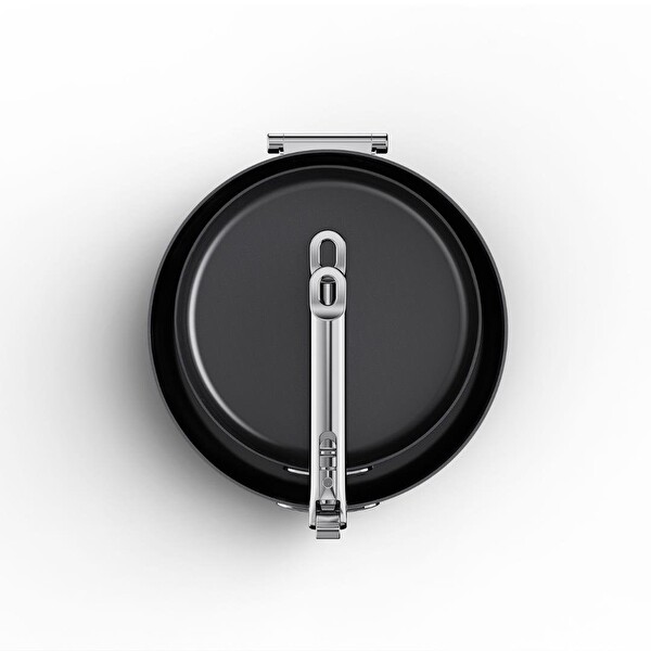 Joseph Joseph 1000019 Space 3 Katmanlı Paslanmaz Çelik Seramik Kaplama 3 Parça Kızartma Tavası Seti