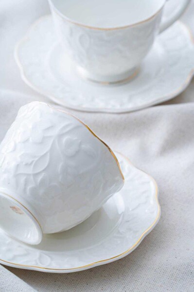 Acar SYT-06061 Octavia Gold 6 Kişilik Çay Fincanı Takımı