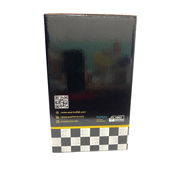 Acar Qualita King XAP-5758 Mini Emaye Dama Çaydanlık Takımı