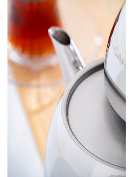 Acar Alvez Orta Boy Çelik Çaydanlık Takımı AR-08587