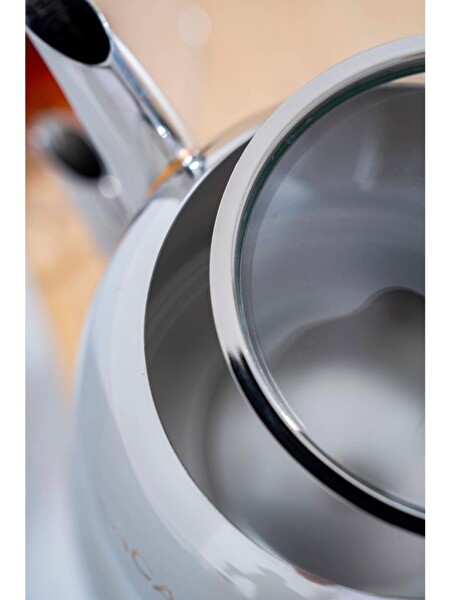 Acar Alvez Orta Boy Çelik Çaydanlık Takımı AR-08587