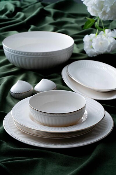 Acar Doralie Gold 29 Parça Yemek Takımı POR-07124