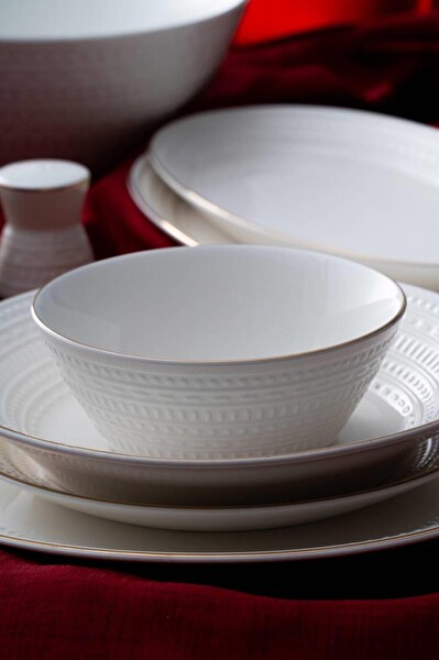 Acar Rienna Gold 29 Parça Yemek Takımı POR-07121