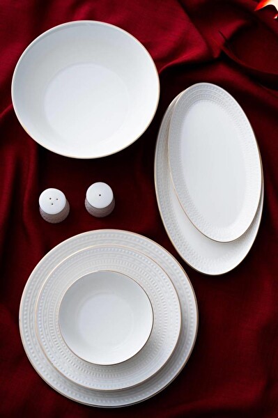 Acar Rienna Gold 29 Parça Yemek Takımı POR-07121