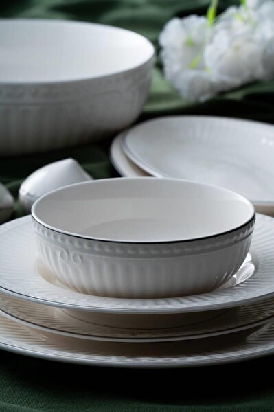 Acar Doralie Silver 29 Parça Yemek Takımı POR-07125